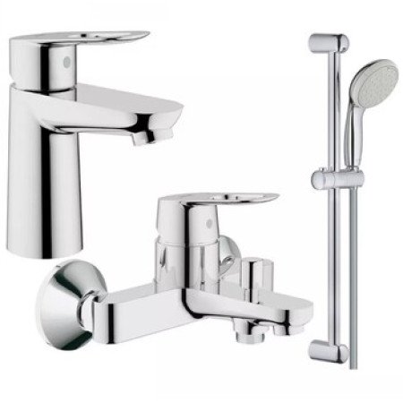 Комплект змішувачів для ванної кімнати Grohe BauLoop New UA123214S0