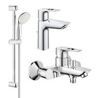 Комплект змішувачів для ванної кімнати Grohe BauLoop New UA123215M0