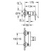 Комплект змішувачів для ванної кімнати Grohe BauLoop New UA123220S0