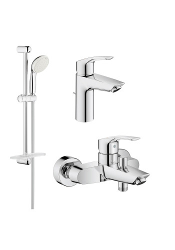 Комплект змішувачів для ванної кімнати Grohe Eurosmart New UA123238S0