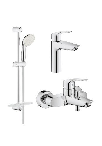 Комплект змішувачів для ванної кімнати Grohe Eurosmart New UA123246M0 Комплект змішувачів для ванної кімнати Grohe Eurosmart New UA123246M0
