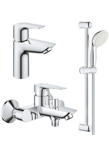 Комплект змішувачів для ванної кімнати Grohe BauEdge New UA123365S0