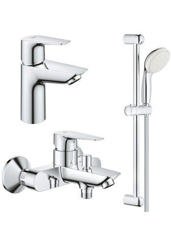 Комплект змішувачів для ванної кімнати Grohe BauEdge New UA123365S0