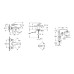 Комплект змішувачів для ванної кімнати Grohe BauEdge New UA12336TS0