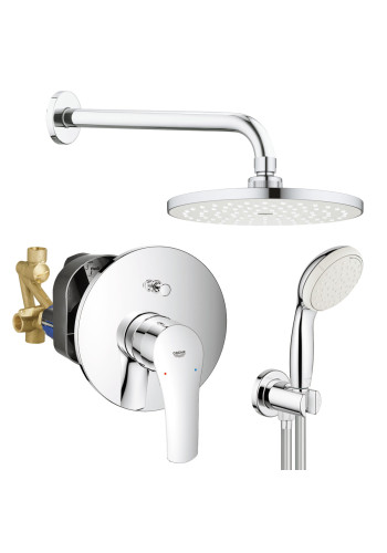 Душова система прихованого монтажу зі змішувачем Grohe Eurosmart New UA25183004 Душова система прихованого монтажу зі змішувачем Grohe Eurosmart New UA25183004