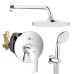 Душова система прихованого монтажу зі змішувачем Grohe Eurosmart New UA25183004
