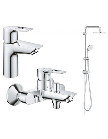 Комплект змішувачів для ванної кімнати Grohe BauLoop New UA26129005