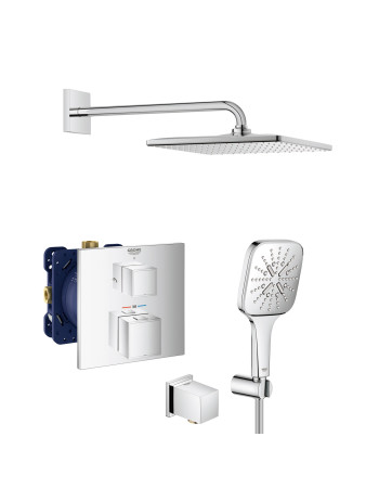 Душова система прихованого монтажу з термостатом Grohe Grohtherm SmartControl UA26405SC0