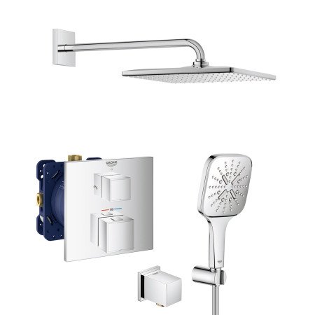 Душова система прихованого монтажу з термостатом Grohe Grohtherm SmartControl UA26405SC0