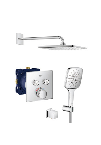 Душова система прихованого монтажу з термостатом Grohe Grohtherm SmartControl UA26405SC1 Душова система прихованого монтажу з термостатом Grohe Grohtherm SmartControl UA26405SC1