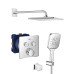 Душова система прихованого монтажу з термостатом Grohe Grohtherm SmartControl UA26405SC1