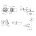Душова система прихованого монтажу з термостатом Grohe Grohtherm SmartControl New Tempesta 250 UA26415SC2