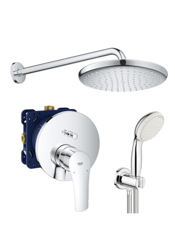 Душова система прихованого монтажу зі змішувачем Grohe Eurosmart New Tempesta 250 UA26416SC3 Душова система прихованого монтажу зі змішувачем Grohe Eurosmart New Tempesta 250 UA26416SC3
