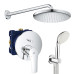 Душова система прихованого монтажу зі змішувачем Grohe Eurosmart New Tempesta 250 UA26416SC3