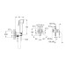 Комплект гігієнічного душу Grohe BauLoop New UA2904200B