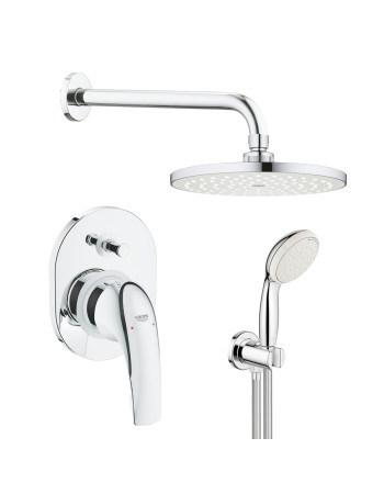 Душова система прихованого монтажу зі змішувачем Grohe BauCurve UA290430UR