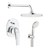 Душова система прихованого монтажу зі змішувачем Grohe BauCurve UA290430UR