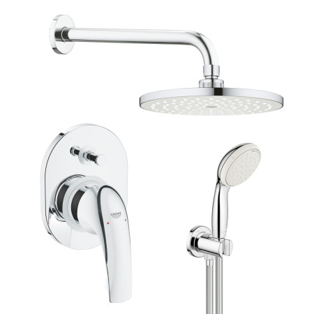 Душова система прихованого монтажу зі змішувачем Grohe BauCurve UA290430UR