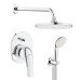 Душова система прихованого монтажу зі змішувачем Grohe BauCurve UA290430UR