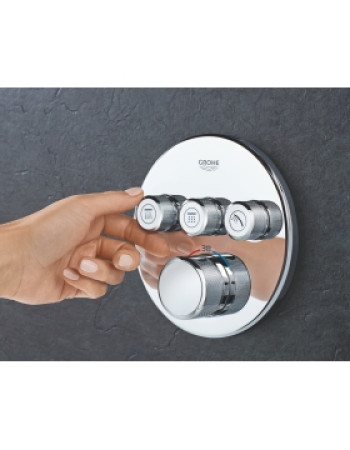 Душова система прихованого монтажу з термостатом Grohe Grohtherm SmartControl UA3461402L