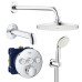 Душова система прихованого монтажу з термостатом Grohe Grohtherm SmartControl UA3461402L