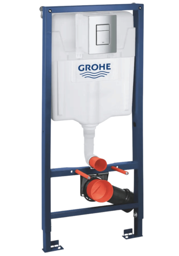 Інсталяція для унітаза Grohe Rapid SL з кріпленнями й клавішею змиву 38772001 Інсталяція для унітаза Grohe Rapid SL з кріпленнями й клавішею змиву 38772001