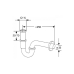 Сифон для раковини KLUDI G 1 1/4, 1025005-00