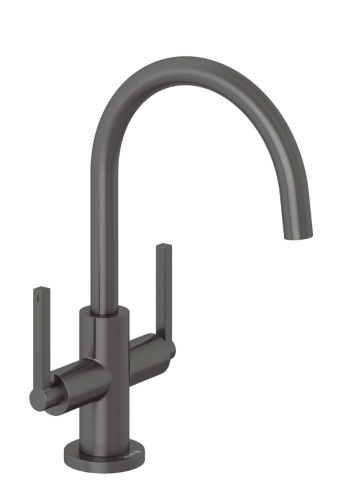Змішувач для раковини KLUDI NOVA FONTE Puristic 20118N215 збройова сталь