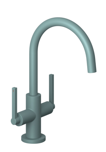 Змішувач для раковини KLUDI NOVA FONTE Puristic 20118O315 морський матовий