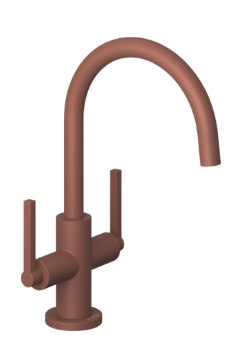 Змішувач для раковини KLUDI NOVA FONTE Puristic 20118O515 кораловий матовий