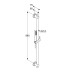 Душовий гарнітур 1S KLUDI NOVA FONTE Classic, 2084005-25