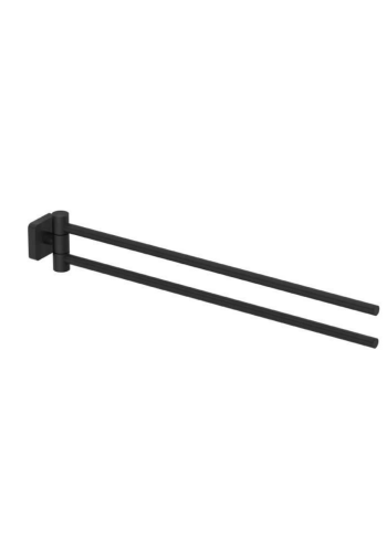 Тримач для рушника KLUDI VELA S 2597739 чорний матовий