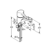 Змішувач для раковини KLUDI MEDI CARE, DN 15, 341120534