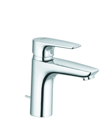 Змішувач для раковини 100 KLUDI PURE&SOLID, з донним клапаном, 342900575
