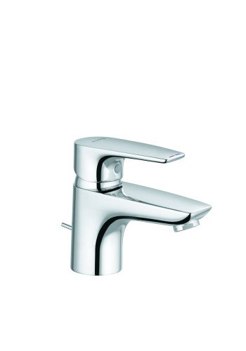 Змішувач для раковини 60 KLUDI PURE&SOLID, з донним клапаном, 343850575