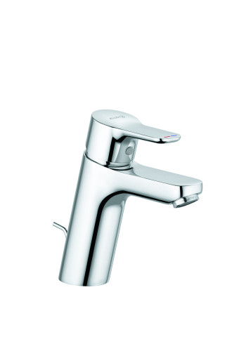 Змішувач для раковини 100 KLUDI PURE&EASY XL, з донним клапаном (пластик), 371900565