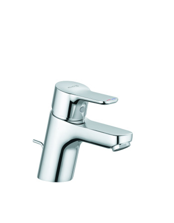 Змішувач для раковини 60 KLUDI PURE&EASY, з донним клапаном (пластик), 372850565