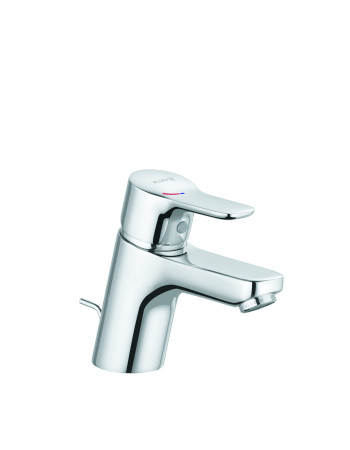 Змішувач для раковини 70 KLUDI PURE&EASY, з донним клапаном, 372890565