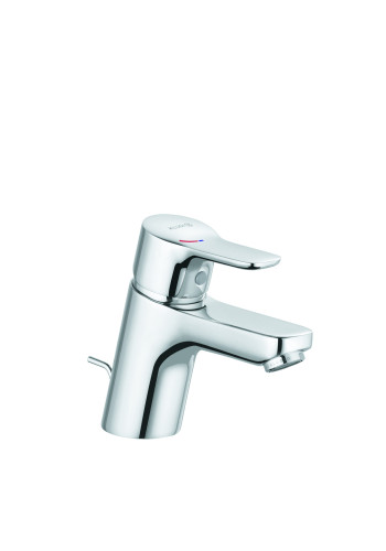 Змішувач для раковини 70 KLUDI PURE&EASY, з донним клапаном, 372890565