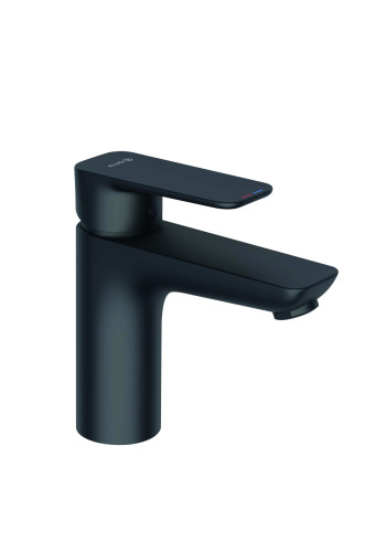 Змішувач для раковини 100 KLUDI PURE&STYLE, чорний матовий, 402923975