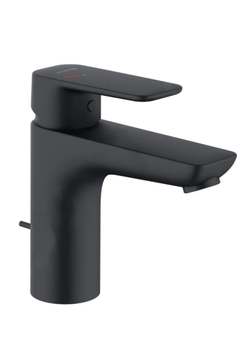 Змішувач для раковини KLUDI PURE&STYLE, чорний матовий, 402933975