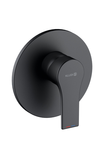 Прихований змішувач для душу KLUDI ZENTA SL 487553965 чорний матовий