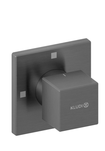 Перемикач на 3 положення KLUDI DECUS 54846N275 збройова сталь