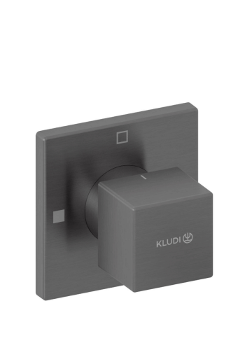 Перемикач на 2 положення KLUDI DECUS 54847N275 збройова сталь
