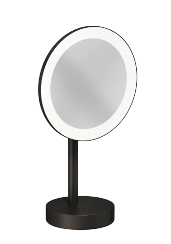 Косметичне дзеркало з LED-підсвічуванням KLUDI VELA R 58995N2F збройова сталь