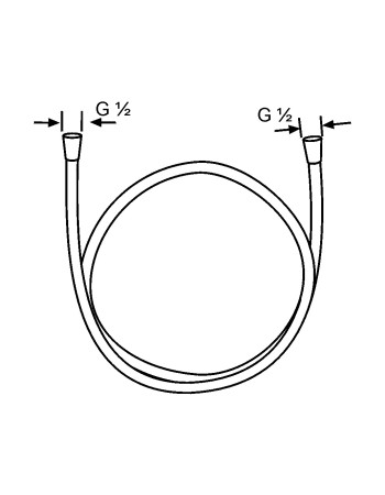 Душовий шланг KLUDI LOGOFLEX, 6105605-00
