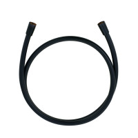 Душовий шланг KLUDI SUPARAFLEX, 1600 мм, чорний матовий, 6107239-00