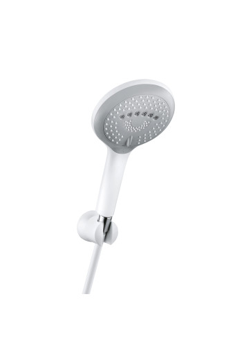 Душовий гарнітур для ванни 3S KLUDI FRESHLINE, білий/хром, 6795091-00 Душовий гарнітур для ванни 3S KLUDI FRESHLINE, білий/хром, 6795091-00