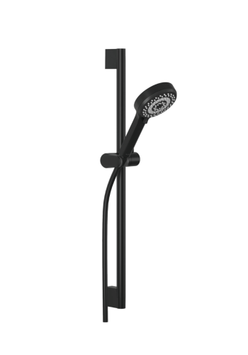 Душовий гарнітур 1S KLUDI DIVE S 6861039-00 чорний матовий