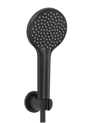 Душовий гарнітур для ванни 1S KLUDI DIVE X 6985039-00 чорний матовий